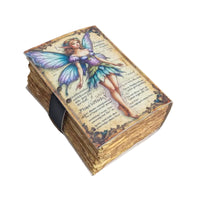 Fairy Leather Journal Celtic Gothic Journal Notebook Gift-Earth Fairy Holistics