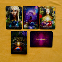Creatrix Awakened Oracle Deck: 33 Cards & 126 Pg Book)-Earth Fairy Holistics