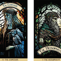 Stained Glass Tarot by James Edward-Earth Fairy Holistics