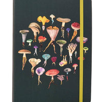 Art of Nature: Fungi Softcover Notebook-Earth Fairy Holistics