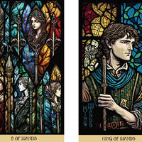 Stained Glass Tarot by James Edward-Earth Fairy Holistics
