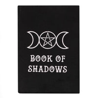 16014 Book of Shadows Velvet A5 Journal-Earth Fairy Holistics