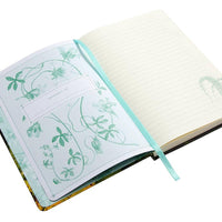 Art of Nature: Botanical Hardcover Ruled Journal-Earth Fairy Holistics