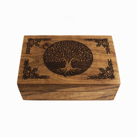 Tree of Life Wooden Box 4x6-Earth Fairy Holistics