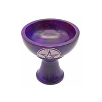 Soapstone Smudge Bowl w/ Stand - Pentacle-Earth Fairy Holistics