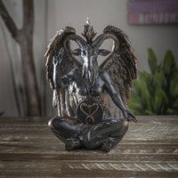 15198 Baphomet Statue 8 Inch Halloween Decor C/8-Earth Fairy Holistics