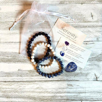 Intentions Bracelet Serenity 8mm-Earth Fairy Holistics