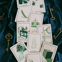 Green Glyphs Oracle-Earth Fairy Holistics
