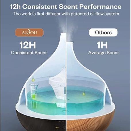 Anjou Essential Oil Diffuser with Pumpkin Spice Essential Oil-Earth Fairy Holistics