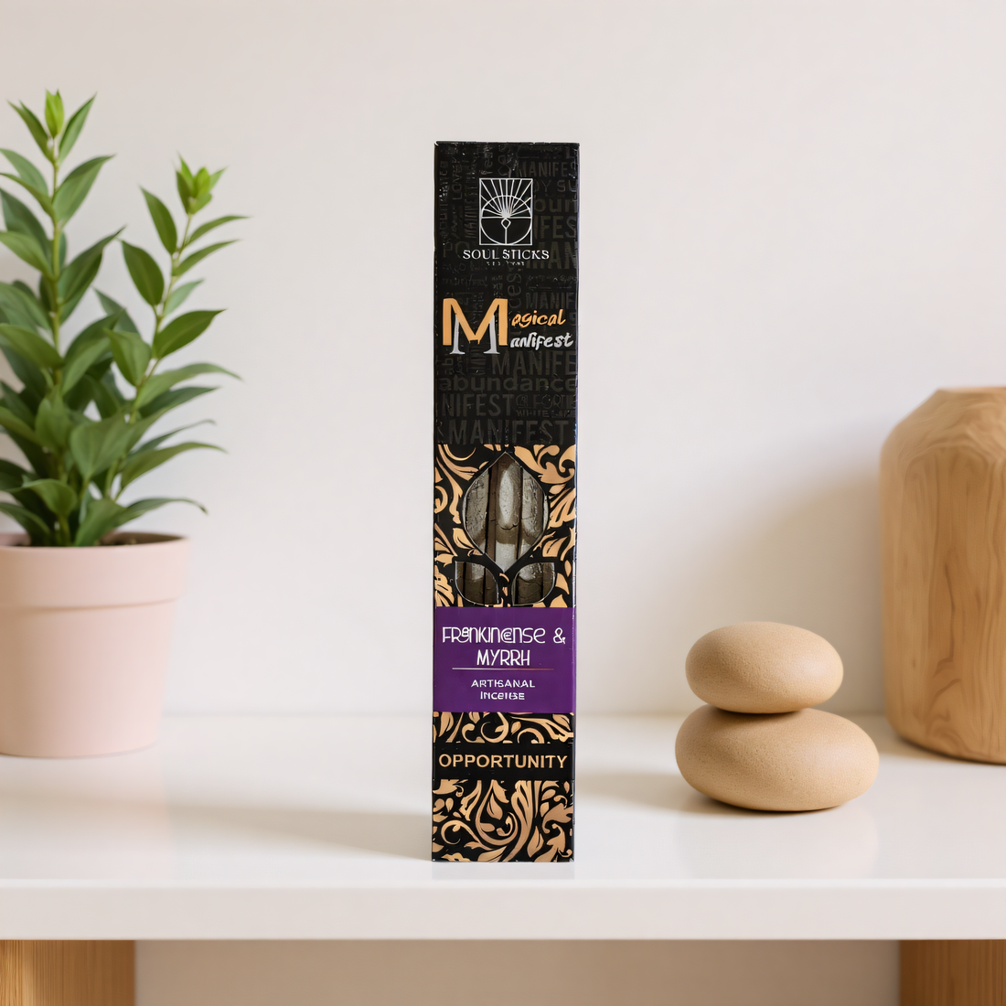 Magical Manifest Frankincense & Myrrh Incense-Earth Fairy Holistics