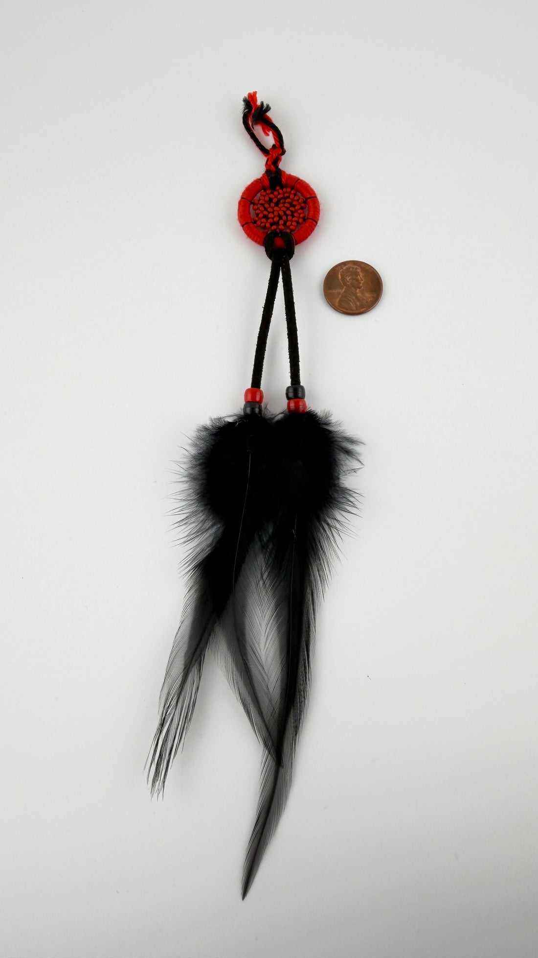 Spirit Wolf Dreamcatchers/Leather Keychains-Earth Fairy Holistics