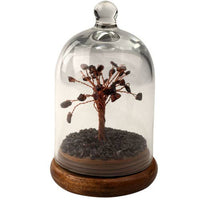 GEMSTONE TREES IN A GLASS DOME-Earth Fairy Holistics