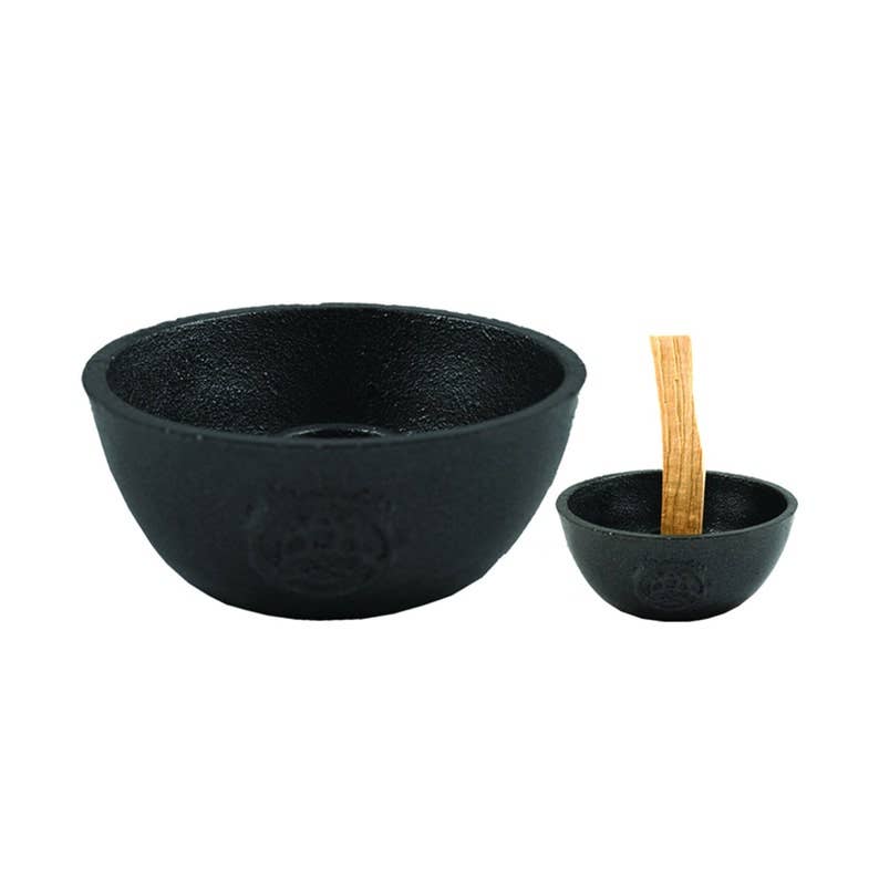 Triquetra Cast Iron Palo Santo Burner (4 in.)-Earth Fairy Holistics