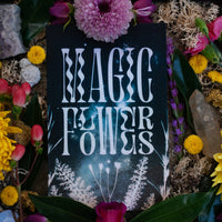 Magic Flowers - Softcover Full Color Book and Bookmark-Earth Fairy Holistics