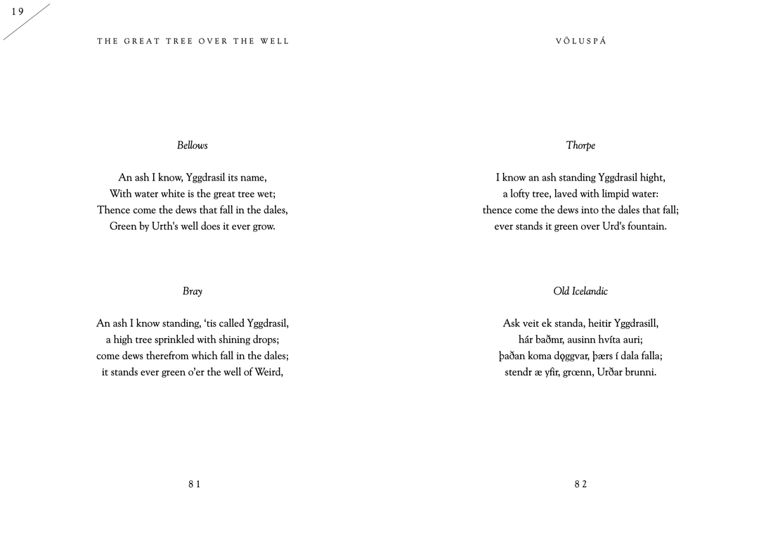 The Comparative Völuspá-Earth Fairy Holistics