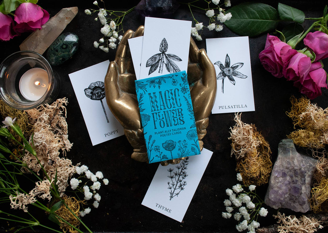 2" x 3.5" Mini Plant Poetry Oracle Card Mystery Pack-Earth Fairy Holistics