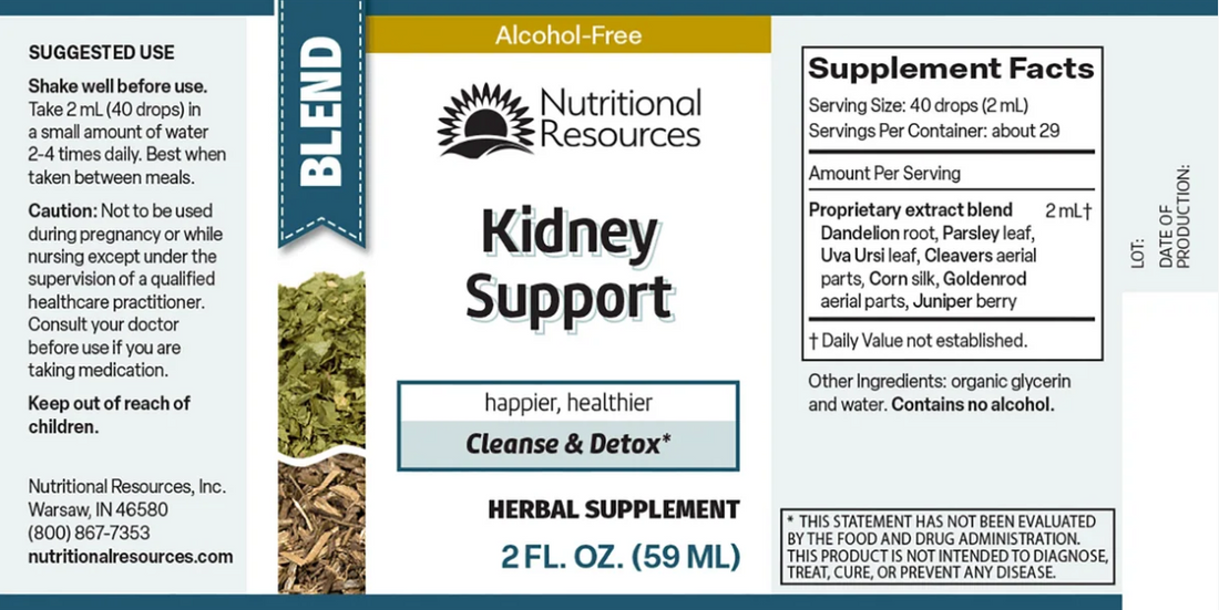 Kidney Support Glycerite