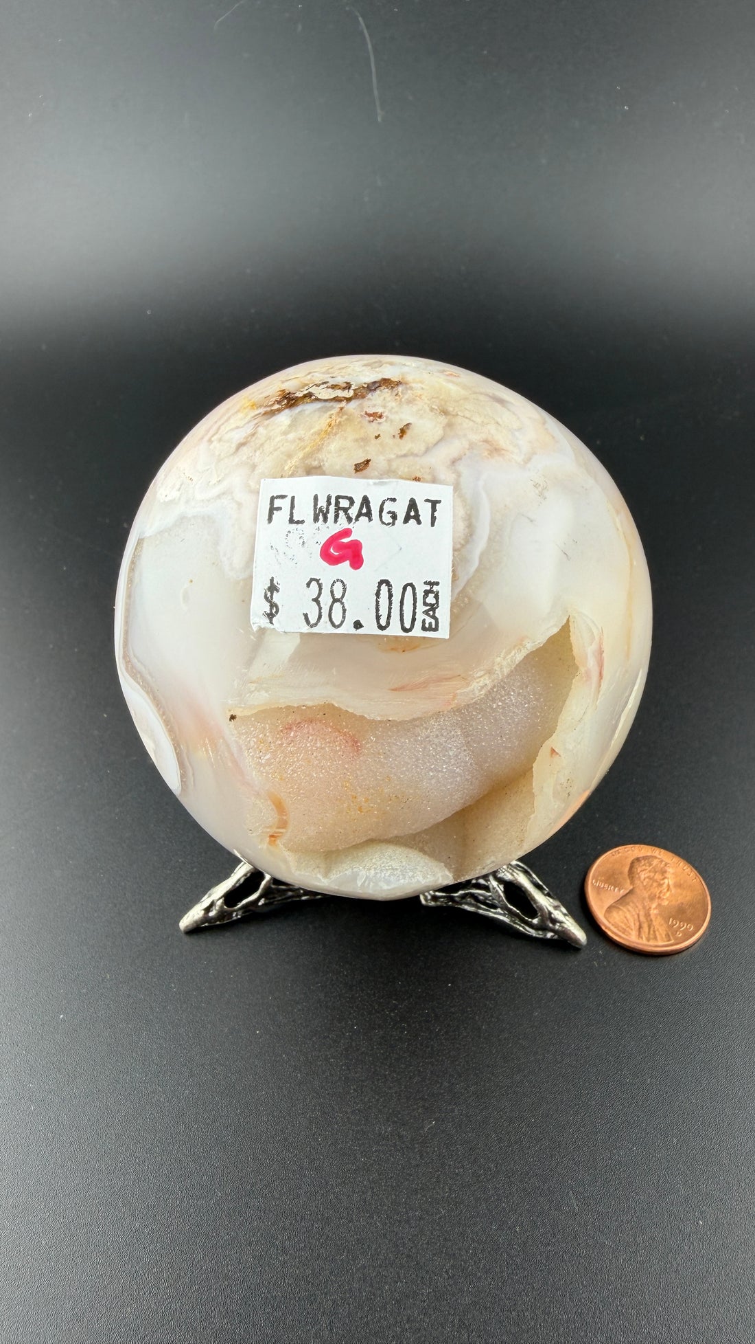 Flower Agate Spheres-Earth Fairy Holistics