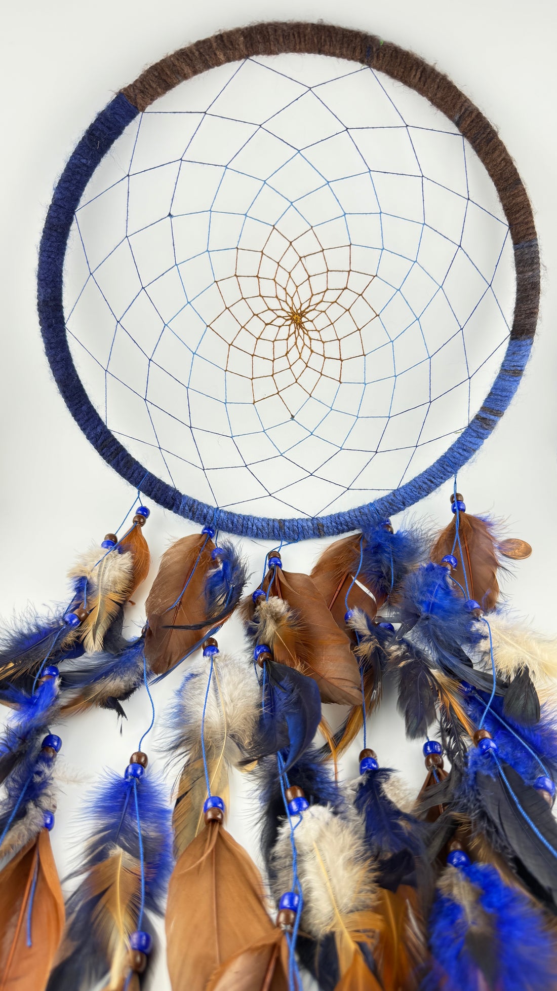 Spirit Wolf Dreamcatchers/Leather Keychains-Earth Fairy Holistics