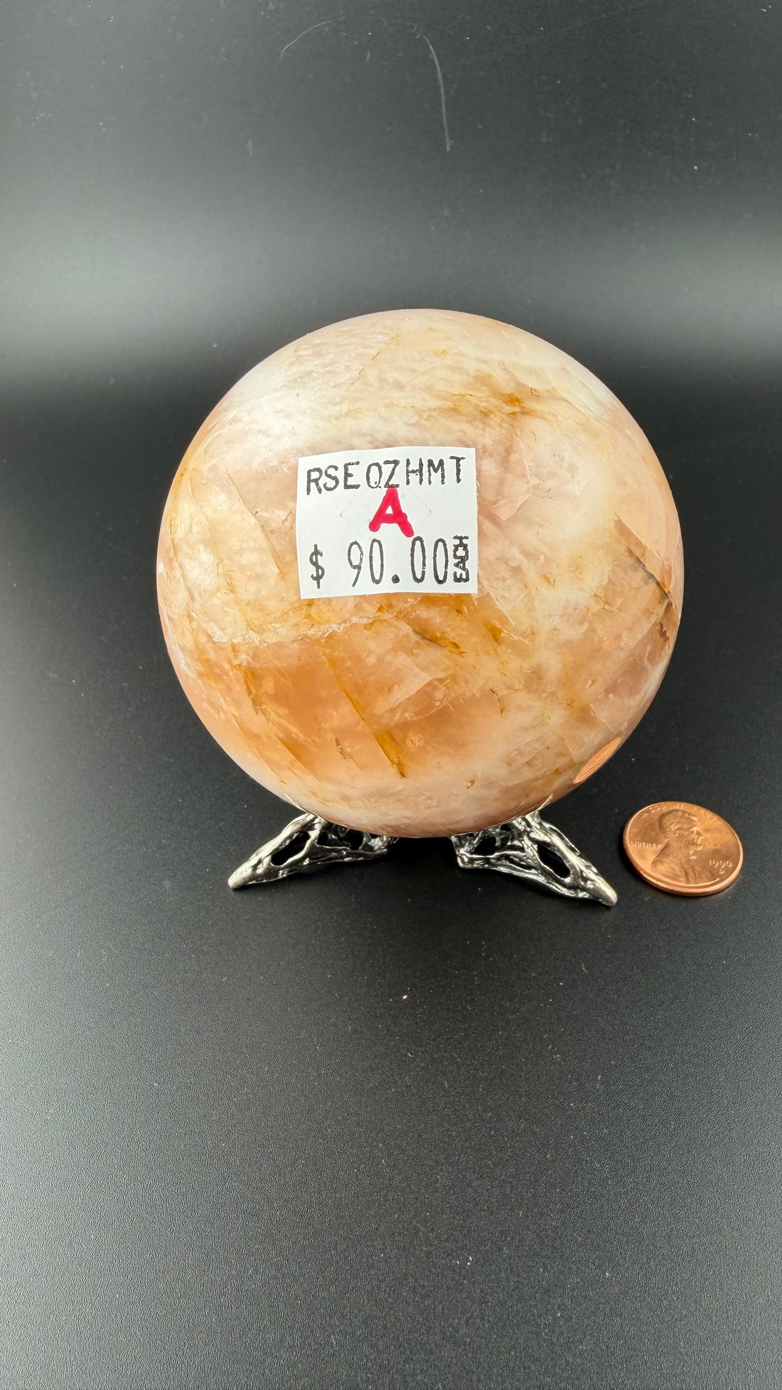 Rose Quartz with Hematoid Spheres-Earth Fairy Holistics
