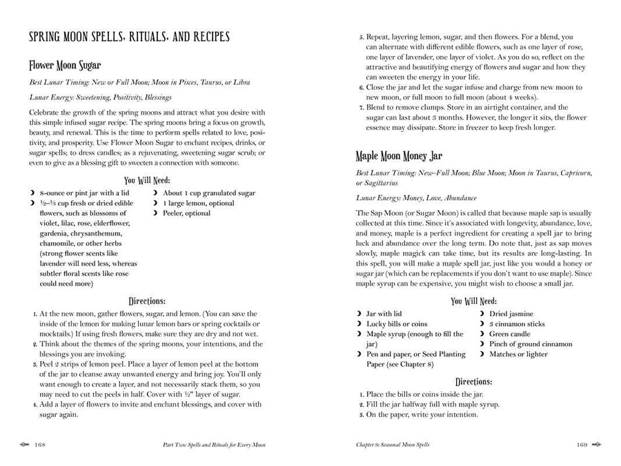 Modern Witchcraft Book of Moon Magick by Julia Halina Hadas-Earth Fairy Holistics