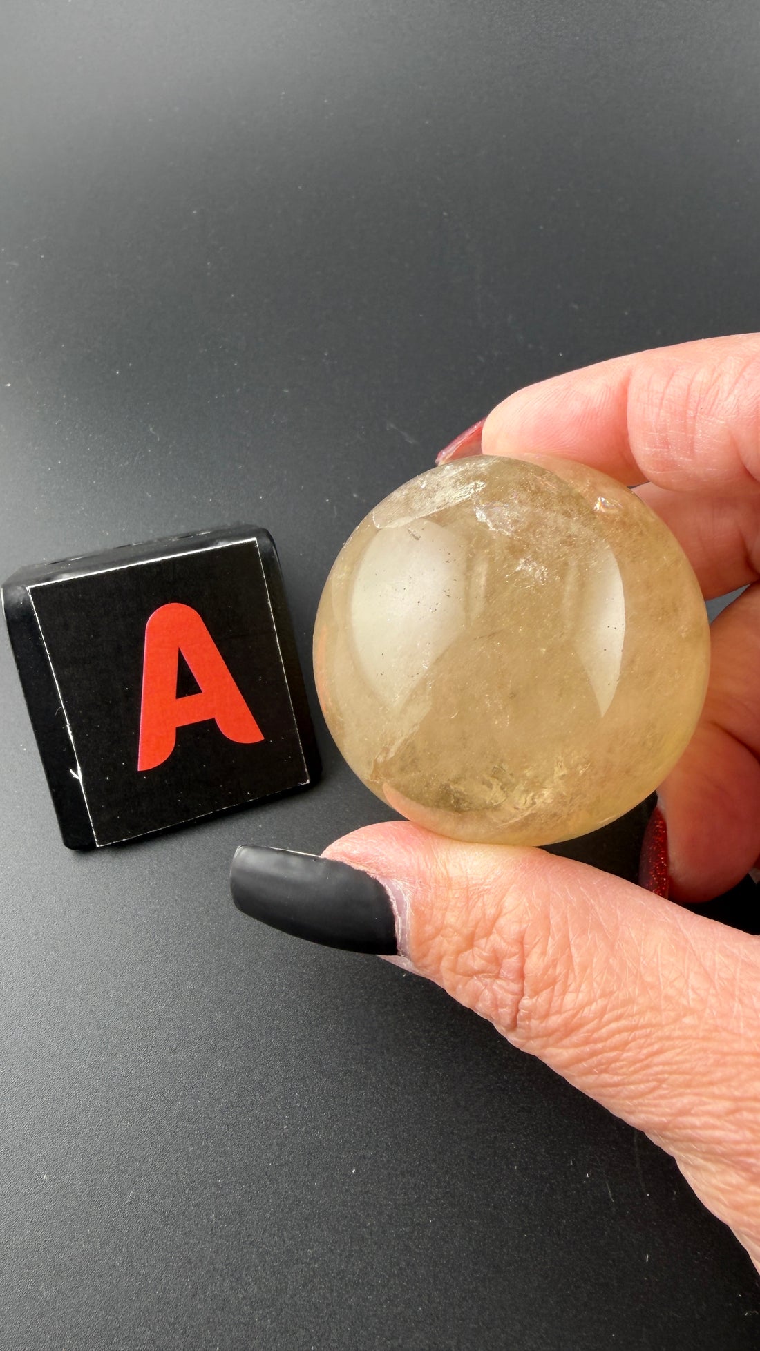 Citrine Spheres-Earth Fairy Holistics