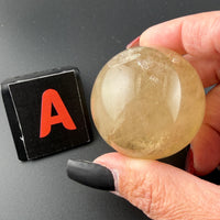 Citrine Spheres-Earth Fairy Holistics