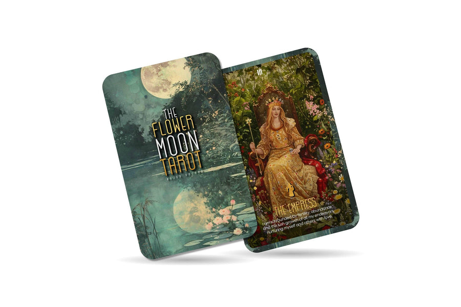 The Flower Moon Tarot - Major Arcana-Earth Fairy Holistics