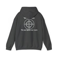 "We aren't bad; We just know our roots" Unisex Heavy Blend™ Hooded Sweatshirt-Earth Fairy Holistics