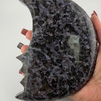 Indigo Gabbro Moon Faces-Earth Fairy Holistics
