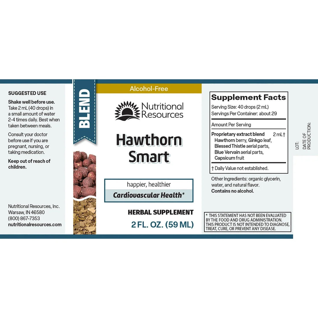 Hawthorn Smart Glycerite