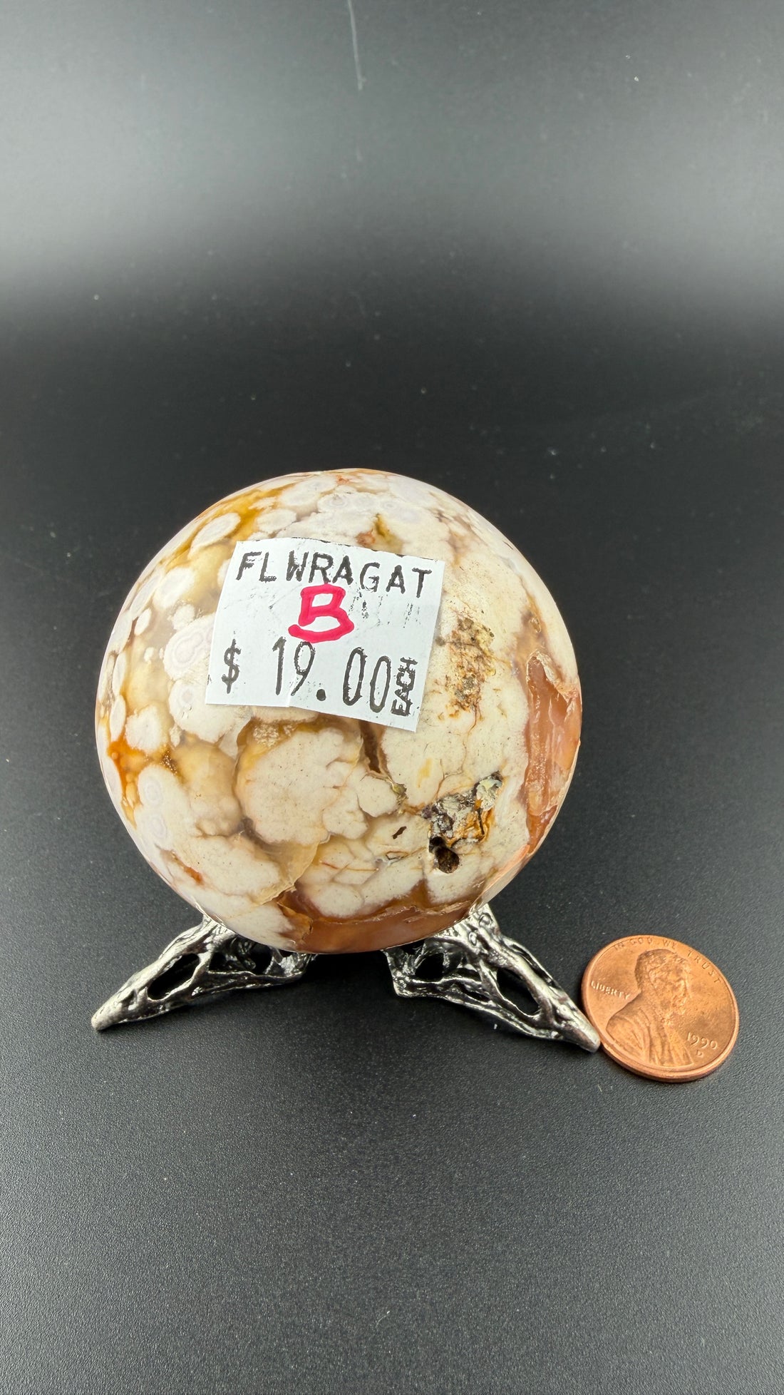 Flower Agate Spheres-Earth Fairy Holistics