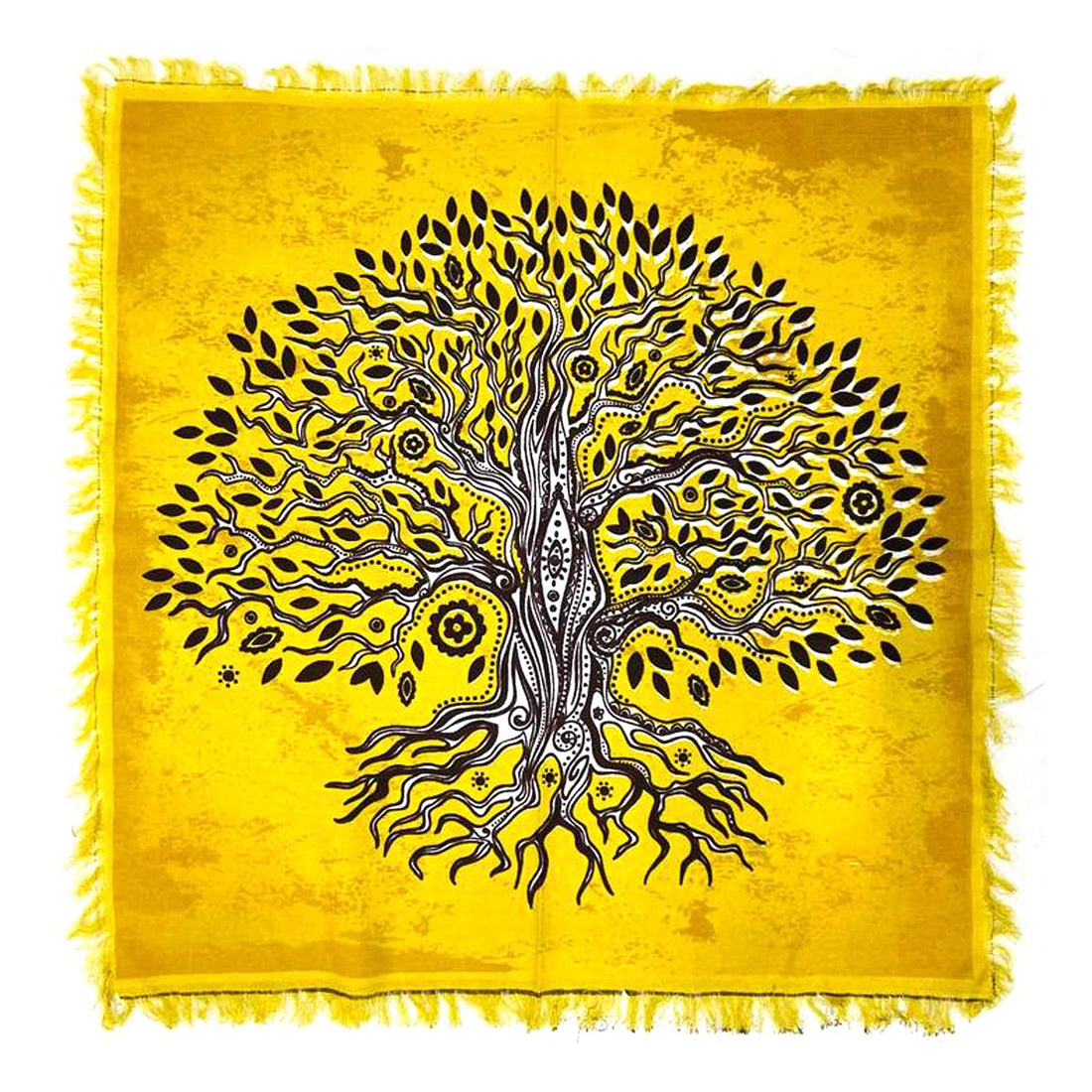Tree of Life Altar Cloth (24 x 24 in.)-Earth Fairy Holistics
