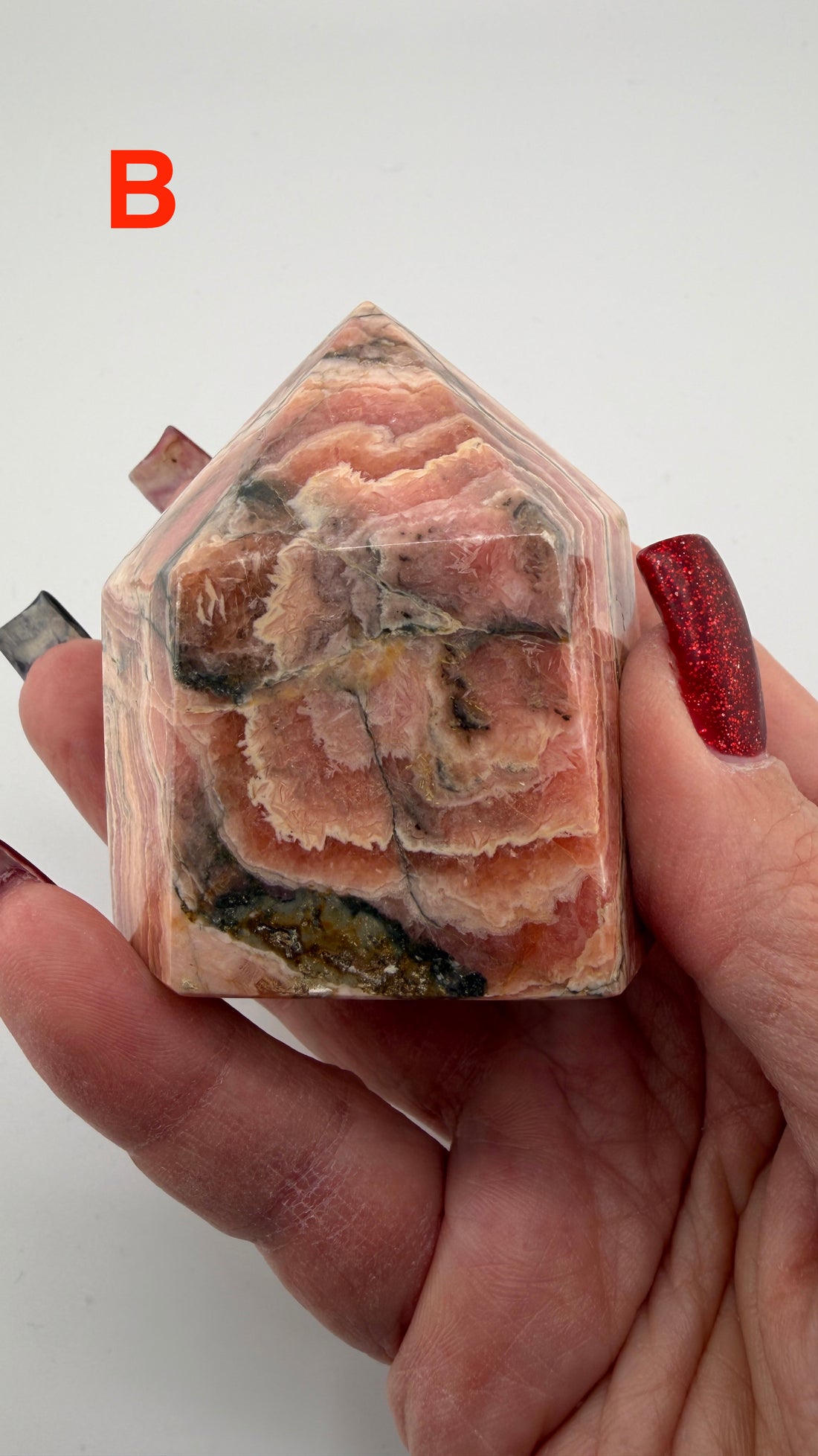 Rhodochrosite Obelisks-Earth Fairy Holistics
