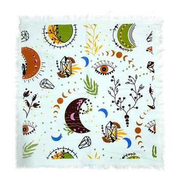 Mystic Eye Altar Cloth (18 x 18 in.)-Earth Fairy Holistics