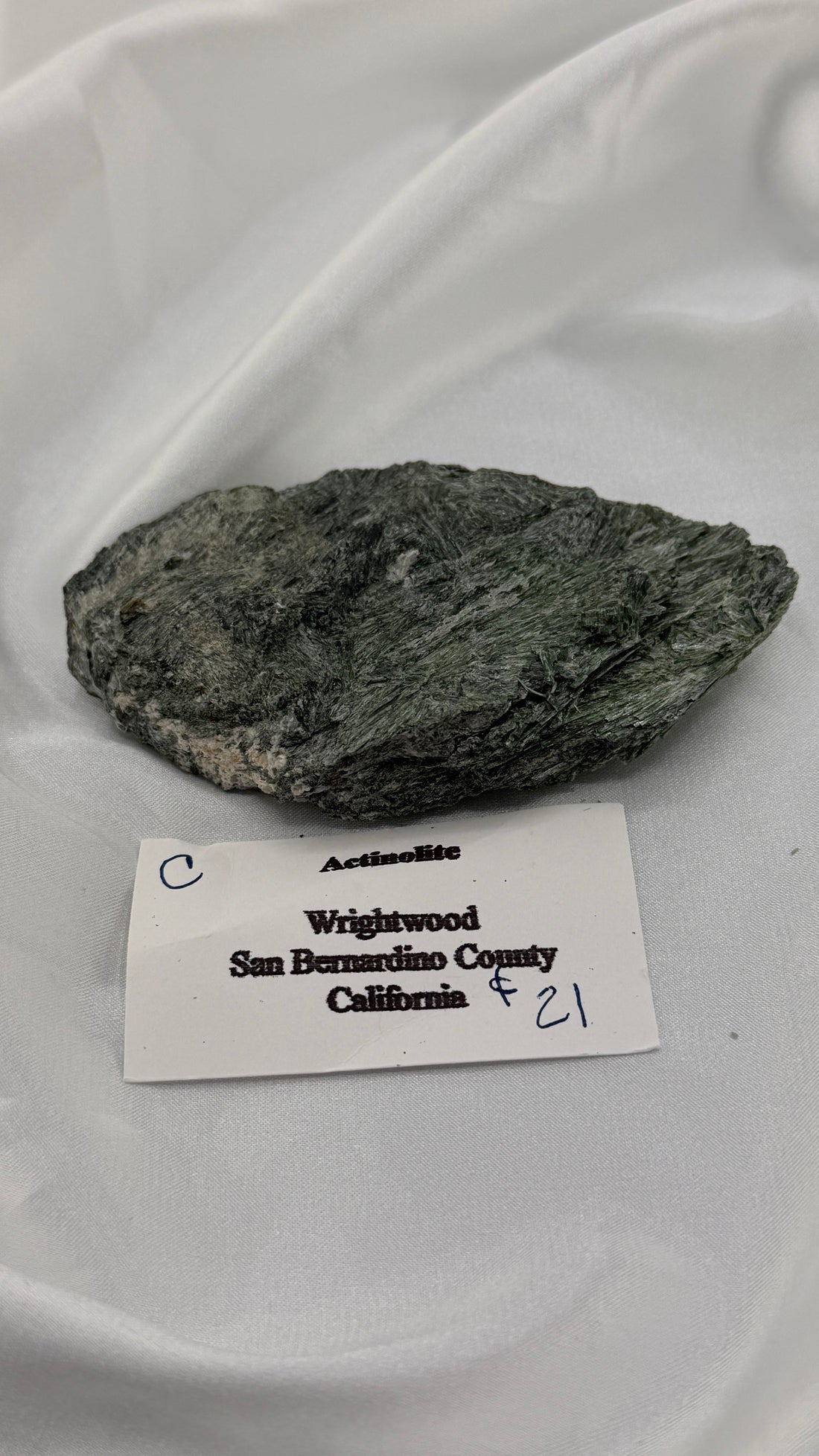 Actinolite Specimens