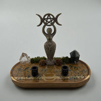Triple Moon Haven of Gaia Altar-Earth Fairy Holistics