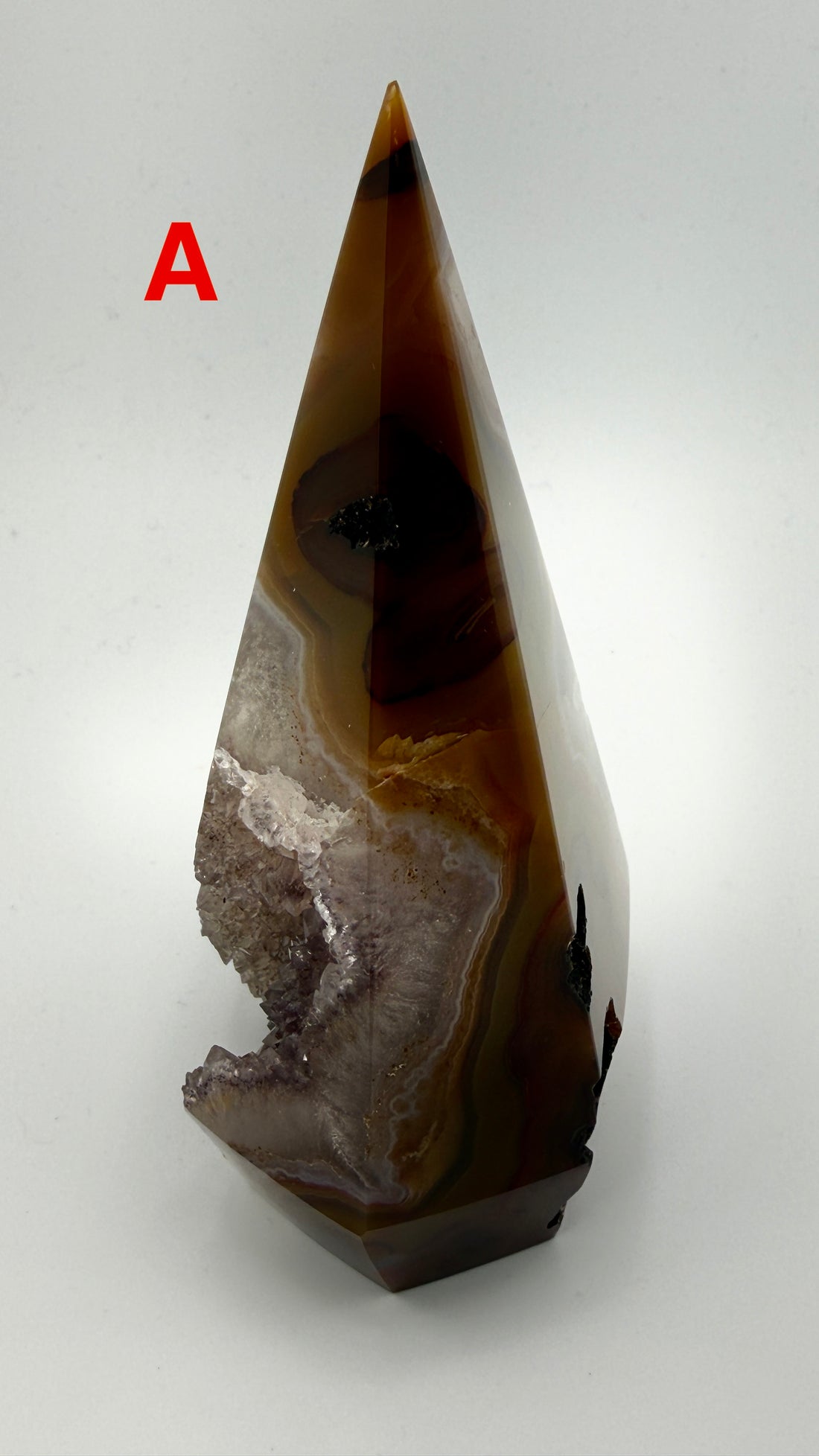 Druzy Agate Pendulum Towers-Earth Fairy Holistics