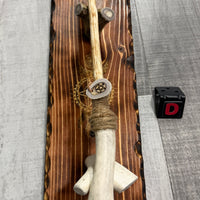 Deer Bone & Clear Quartz Handmade Wands (Various Options)