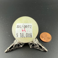 Sulfur Quarts Spheres-Earth Fairy Holistics