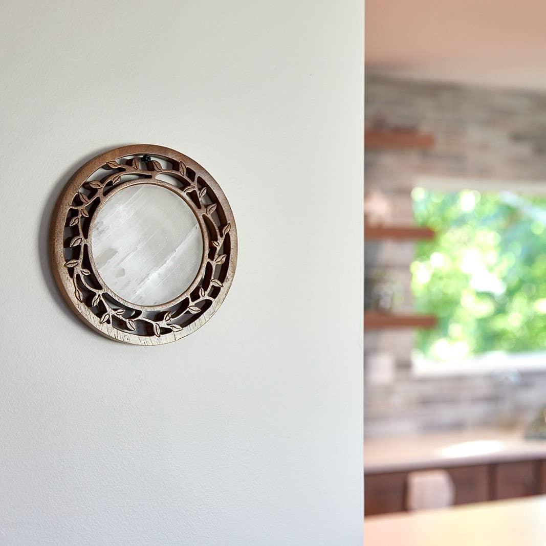 Decorative Selenite Plate-Earth Fairy Holistics