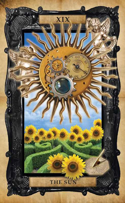 Gothic Steampunk Tarot by Liz Dean-Earth Fairy Holistics