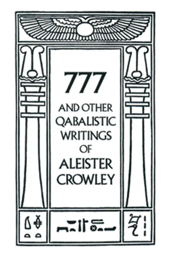 777 & Other Qabalistic Writings of Aleister Crowley-Earth Fairy Holistics