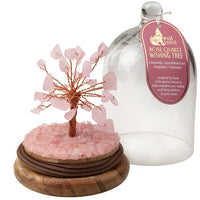 GEMSTONE TREES IN A GLASS DOME-Earth Fairy Holistics