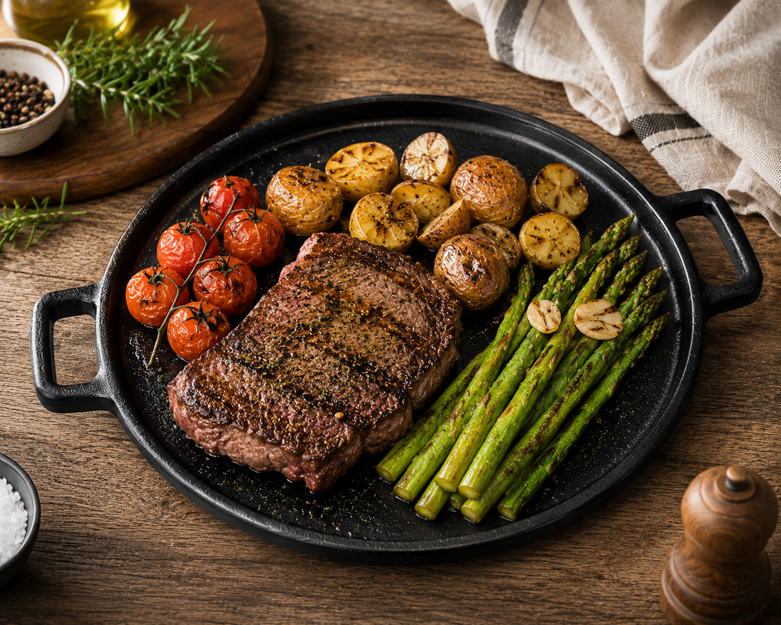 Cast Iron Pan - 11 Inch Cookware-Earth Fairy Holistics