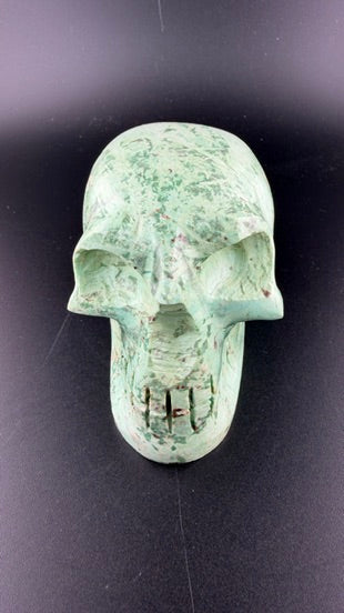 Chrysocolla Skull-Earth Fairy Holistics
