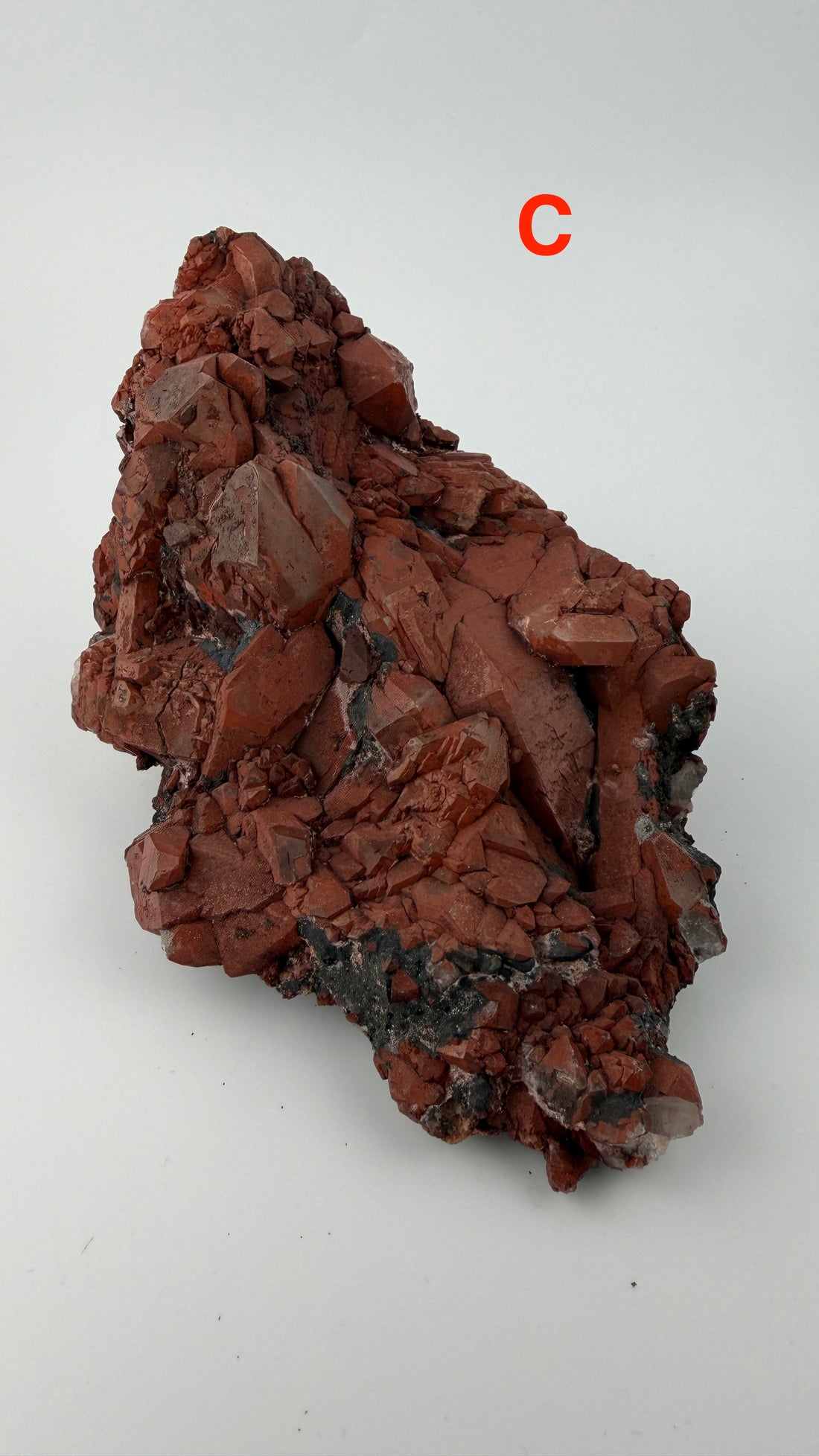 Fire Quartz with Hematite Specimens-Earth Fairy Holistics