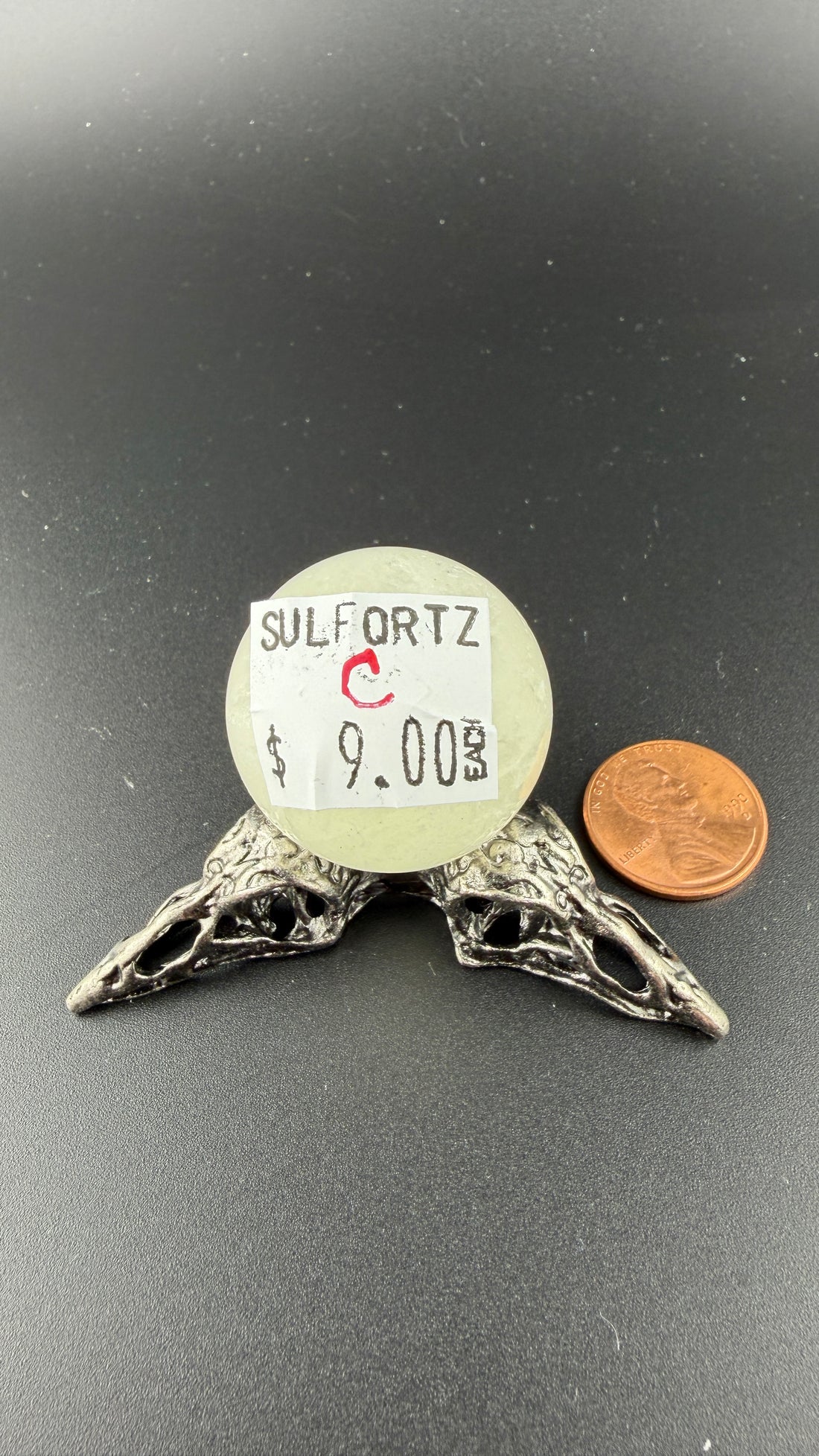 Sulfur Quarts Spheres-Earth Fairy Holistics
