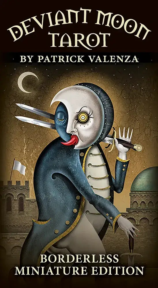 Deviant Moon Tarot Borderless Miniature Edition-Earth Fairy Holistics