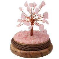 GEMSTONE TREES IN A GLASS DOME-Earth Fairy Holistics